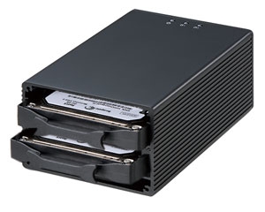 2.5�C���`HDD/SSD 2��pRAID�P�[�X