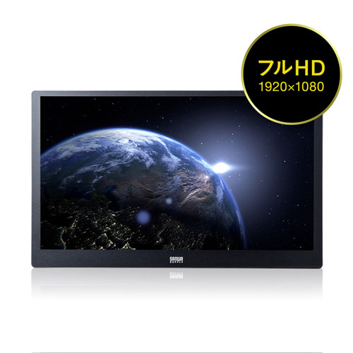 �T�����T�v���C�@SANWA�@SUPPLY  DP-01 USB-C�ڑ� PC���j�^�[ [15.6�^ /���C�h /�t��HD(1920&times;1080)]