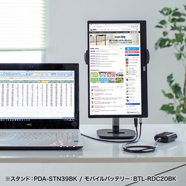 �T�����T�v���C�@SANWA�@SUPPLY  DP-01 USB-C�ڑ� PC���j�^�[ [15.6�^ /���C�h /�t��HD(1920&times;1080)]