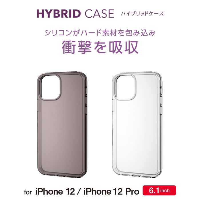 iPhone 12/12 Pro 6.1�C���`�Ή� �n�C�u���b�h�P�[�X �V���R��