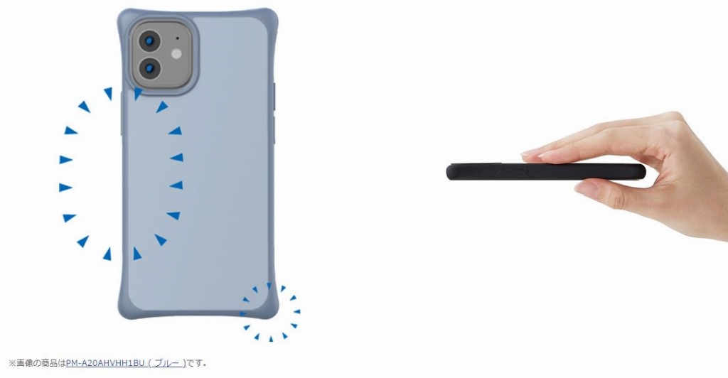 iPhone 12 mini 5.4�C���`�Ή� �n�C�u���b�h�P�[�X finch �X�b�L���z�[���h