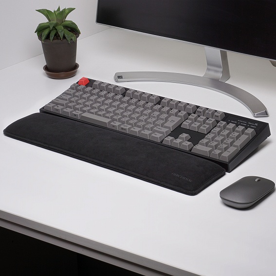 ARCHISS�@�A�[�L�X  ���X�g���X�g [440��100��21mm] Premium Wrist Rest L�T�C�Y �u���b�N AS-PRWR-BKL