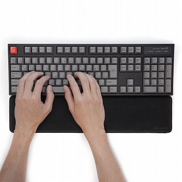 ARCHISS�@�A�[�L�X  ���X�g���X�g [440��100��21mm] Premium Wrist Rest L�T�C�Y �u���b�N AS-PRWR-BKL