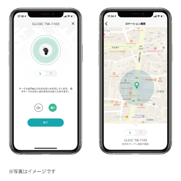 GLIDIC�@�O���C�f�B�b�N  �t�����C�����X�C���z�� GLIDiC Sound Air TW-7100 �V�����p���S�[���h SB-WS74-MRTW/GD [�}�C�N�Ή� /���C�����X(���E����) /Bluetooth]