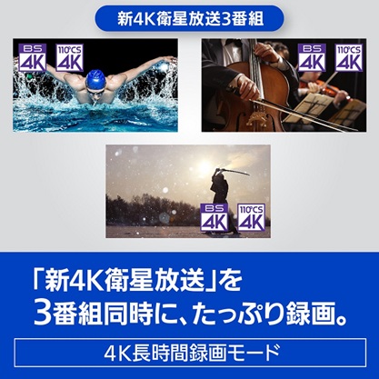 �p�i�\�j�b�N�@Panasonic  �u���[���C���R�[�_�[ DIGA(�f�B�[�K) DMR-4CT201 [2TB /3�ԑg�����^�� /BS�ECS 4K�`���[�i�[����]