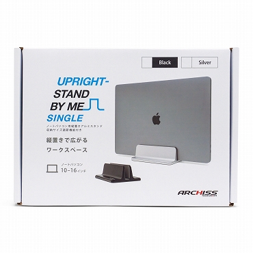 �p�\�R���A�N�Z�T���[ �p�\�R���X�^���h �A�[�L�T�C�g�@ARCHISITE  �m�[�g�p�\�R���X�^���h�m10�`16�C���`�n UPRIGHT-STAND BY ME SINGLE �u���b�N AS-URBM-SB