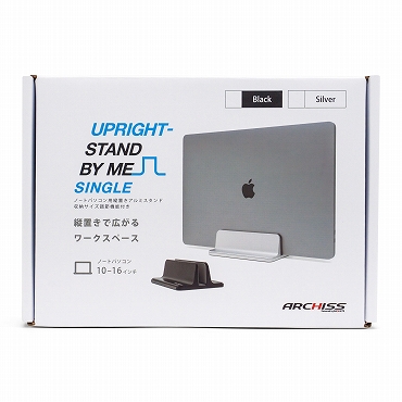 �p�\�R���A�N�Z�T���[ �p�\�R���X�^���h �A�[�L�T�C�g�@ARCHISITE  �m�[�g�p�\�R���X�^���h�m10�`16�C���`�n UPRIGHT-STAND BY ME SINGLE �u���b�N AS-URBM-SB
