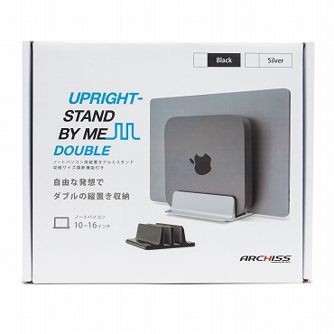 �p�\�R���X�^���h �A�[�L�T�C�g�@ARCHISITE  �m�[�g�p�\�R���X�^���h�m10�`16�C���` 2��u���n UPRIGHT-STAND BY ME DOUBLE �u���b�N AS-URBM-DB