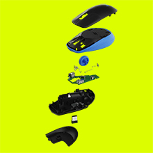 ���W�N�[���@Logicool  M190BL �}�E�X �u���[ [���w�� /4�{�^�� /USB /����(���C�����X)]