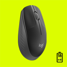 ���W�N�[���@Logicool  M190BL �}�E�X �u���[ [���w�� /4�{�^�� /USB /����(���C�����X)]