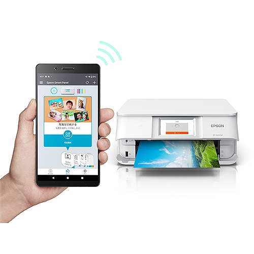 �G�v�\���@EPSON  EP-713A A4�J���[�C���N�W�F�b�g�����@ Colorio �z���C�g [L���`A4]