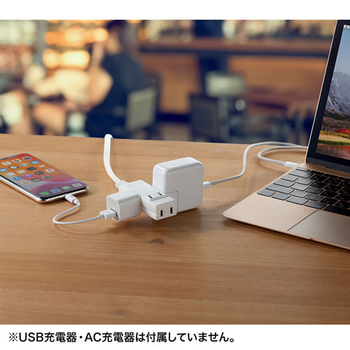 �d���^�b�v�E�����R�[�h �T�����T�v���C�@SANWA�@SUPPLY  �}�C�N���^�b�v�@4���@1m�@�z���C�g TAP-M81