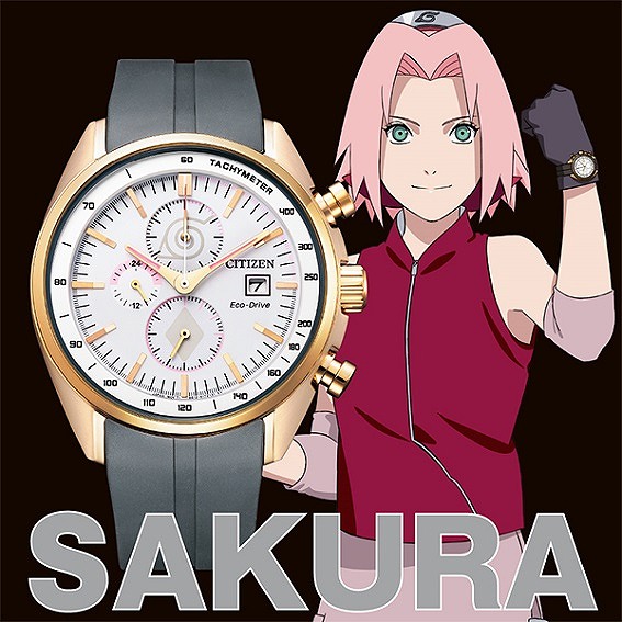 CITIZEN�R���N�V���� x NARUTO-�i���g-�����`�R���{���[�V�������f���@����610�{�@�G�R�E�h���C�u���v�@�m�\�[���[���v�n�@�T�N�����f�� CA0593-17A