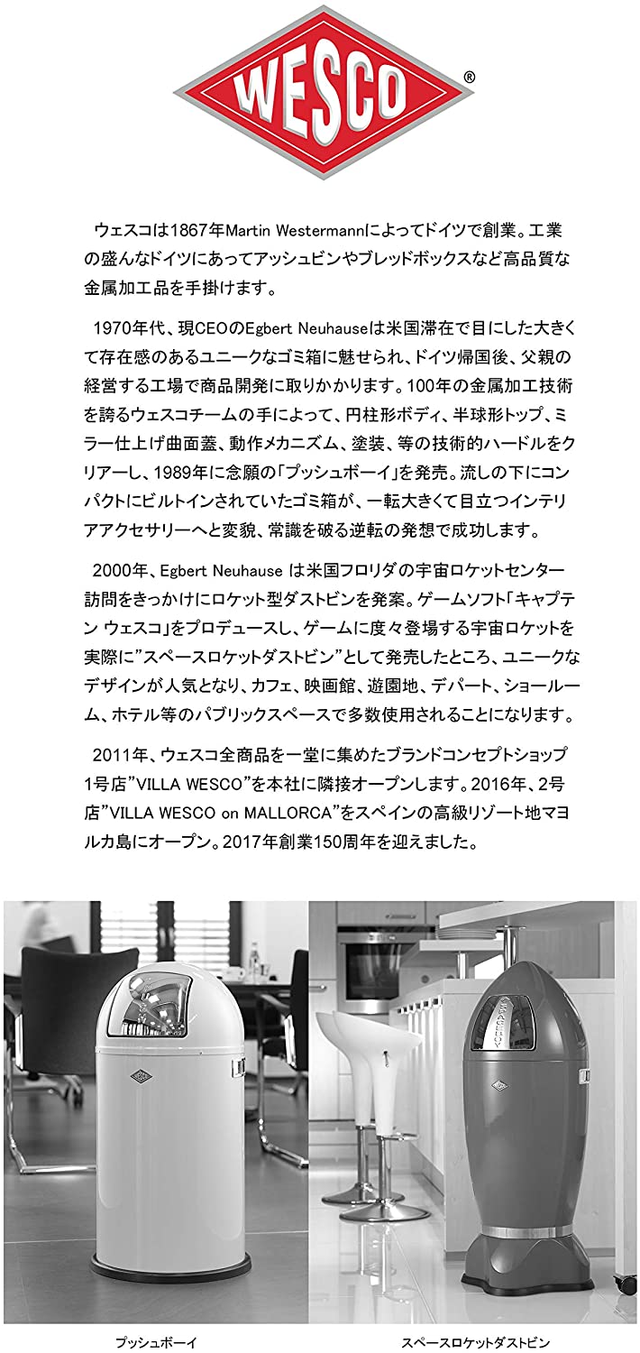 Wesco�@�E�F�X�R  ���O�p�_�X�g�r�� BIG CAP ���b�h 358931-02 [120L /�y�_����]