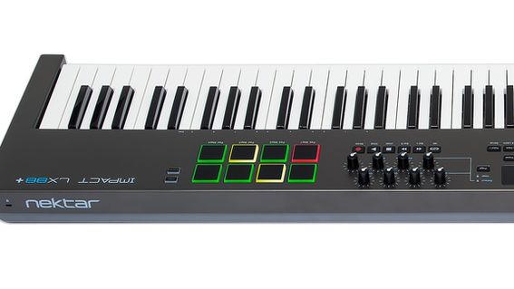 DTM���Ӌ@�� NEKTAR�@�l�N�^�[  �kUSB MIDI�R���g���[���[�l�@Impact LX88+
