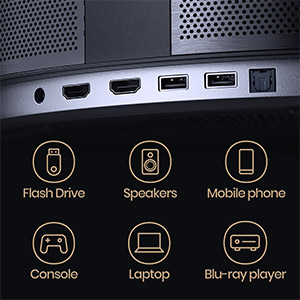 �v���W�F�N�^�[�{�� �z�[���V�A�^�[�v���W�F�N�^�[ �A���J�[�E�W���p���@Anker�@Japan  Anker Nebula Cosmos Max black D2150511