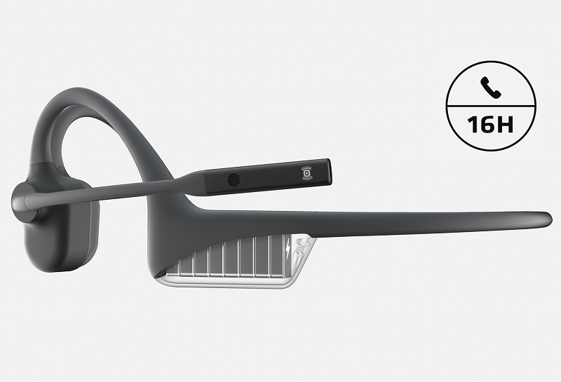 AfterShokz�@�A�t�^�[�V���b�N�X  �u���[�g�D�[�X�C���z�� �������^ OpenComm Light Grey AFT-EP-000027 [�����R���E�}�C�N�Ή� /���`�� /Bluetooth]