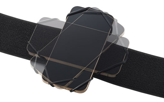 �X�|�[�c�E���]�ԁE�S���t �X�|�[�c�A�N�Z�T���[�E�T�|�[�^�[ ���N�A�N�Z�T���[ ���̑����N�A�N�Z�T���[ �G���R���@ELECOM  �G�N���A�X�|�[�c �����j���O�X�}�z�A�[���o���h 360�x��]�z���_�[(�u���b�N) HCF-RUNAB360BK