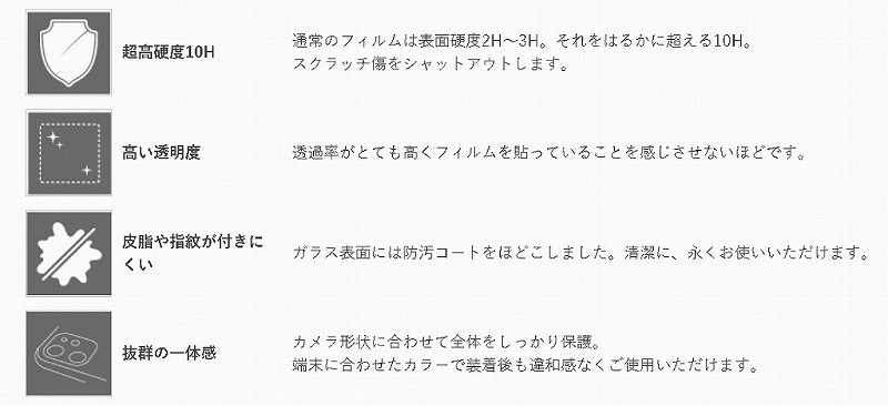 �X�}�[�g�t�H�� iPhone�A�N�Z�T���[ iPhone�p�ی�t�B���� iPhone 12 mini 5.4�C���` �ی�t�B���� ���C�A�E�g�@rayout  iPhone 12 mini �K���X �J���� 10H eyes RT-P26FG/CAA �u���[