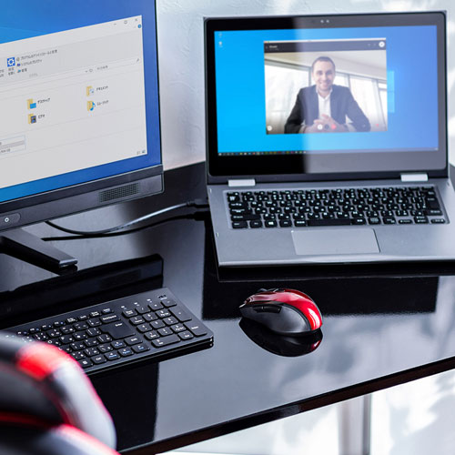 �T�����T�v���C�@SANWA�@SUPPLY  MA-BTBL167R �}�E�X SUPER GRIP ���b�h [BlueLED /5�{�^�� /Bluetooth /����(���C�����X)]