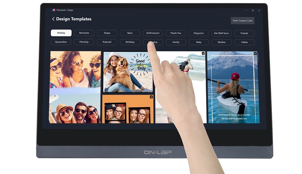 GeChic�@�Q�V�b�N  On-Lap M505T USB-C�ڑ� PC���j�^�[ (�^�b�`�p�l��) [15.6�^ /���C�h /�t��HD(1920&times;1080)]