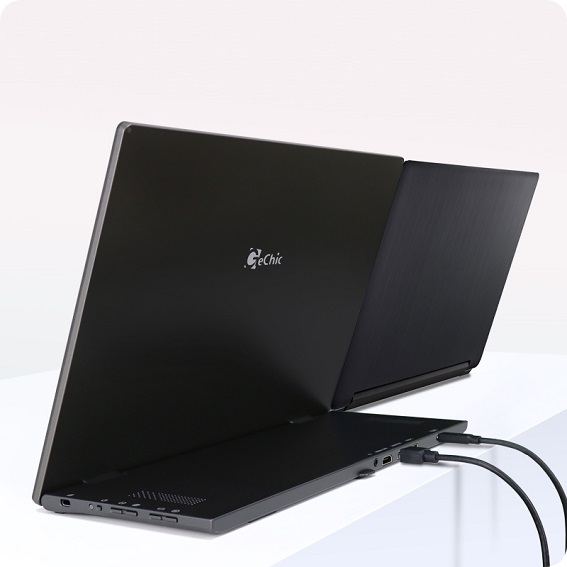GeChic�@�Q�V�b�N  On-Lap M505T USB-C�ڑ� PC���j�^�[ (�^�b�`�p�l��) [15.6�^ /���C�h /�t��HD(1920&times;1080)]