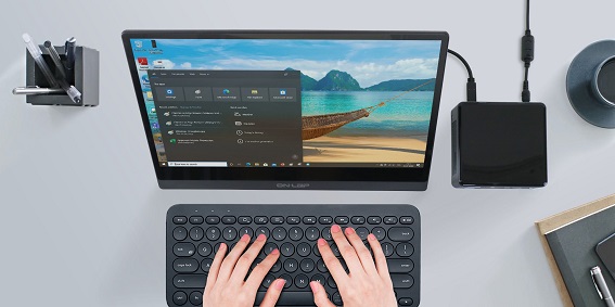 GeChic�@�Q�V�b�N  On-Lap M505T USB-C�ڑ� PC���j�^�[ (�^�b�`�p�l��) [15.6�^ /���C�h /�t��HD(1920&times;1080)]