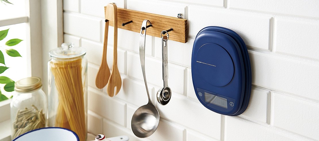 �L�b�`���p�i �������� �͂��� �G���R���@ELECOM  �L�b�`���X�P�[�� �ő�2kg �ŏ�0.1g�\�� �l�C�r�[ HCS-KS01NV