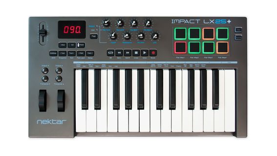 DTM���Ӌ@�� NEKTAR�@�l�N�^�[  �kUSB MIDI�R���g���[���[�lImpact LX25+