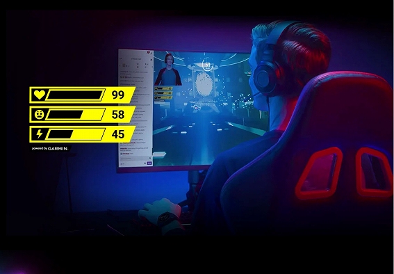 �X�|�[�c�E���]�ԁE�S���t �X�|�[�c�A�N�Z�T���[�E�T�|�[�^�[ �E�F�A���u���[���E�����ʌv �E�H�b�`�^�C�v GARMIN�@�K�[�~��  010-02064-76 Instinct Esports Edition