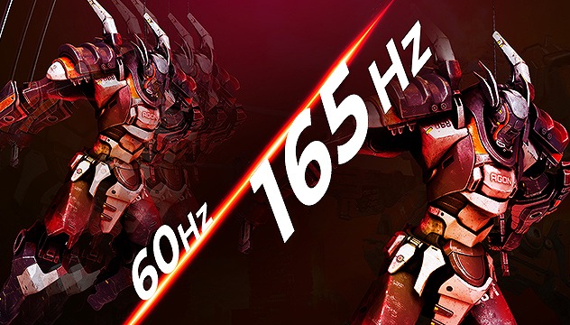 ���ő僊�t���b�V�����[�g165Hz