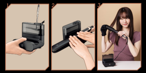 ���B�_���T�X�[���@Vidal�@Sassoon  �X�`�[���X�g���[�g�A�C�����@�}�W�b�N�V���C���@VSS9900KJ �r�b�N�J����