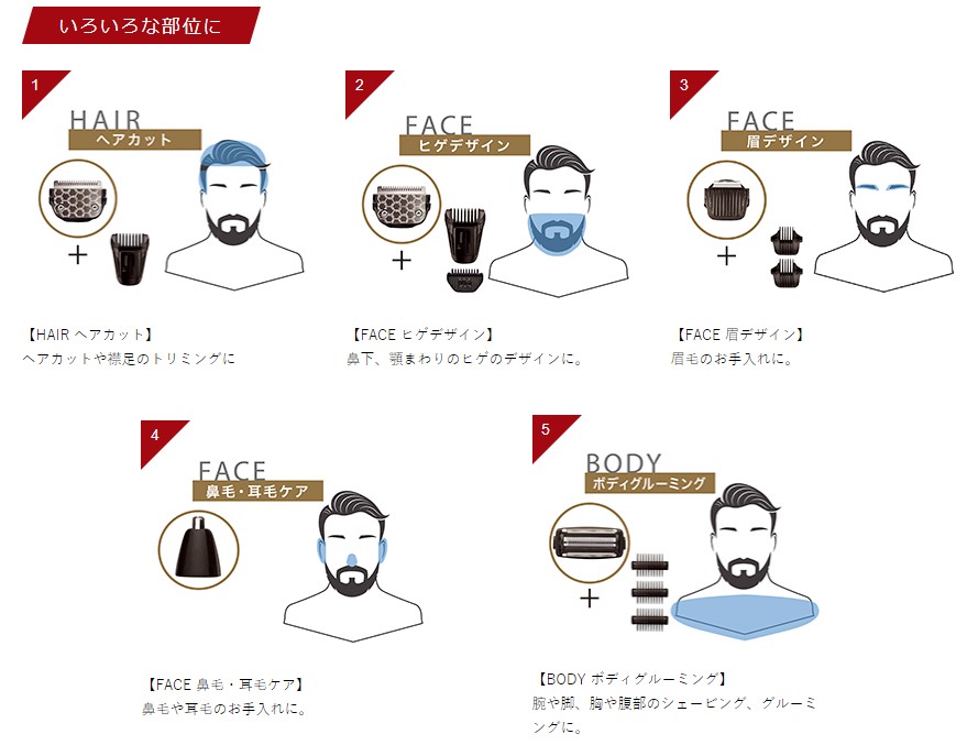 �}���`�V�F�[�o�[ ���B�_���T�X�[���@Vidal�@Sassoon  �����Y�O���[�~���O�L�b�g�@VS FOR MEN �@VSM6100KJ �r�b�N�J����