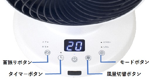 �T�[�L�����[�^�[ ���}�[���@YAMAZEN  �T�[�L�����[�^�[ YAR-DDW15K-W [DC���[�^�[���� /�����R���t��]�@�r�b�N�J����