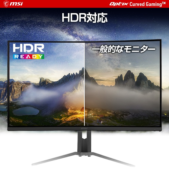 �p�\�R���E���Ӌ@��EPC�\�t�g �Q�[�~���O�p�\�R���E�f�o�C�X �Q�[�~���O���j�^�[ MSI�@�G���G�X�A�C  USB-C�ڑ� �Q�[�~���O���j�^�[ Optix MAG321CURVJP [31.5�^ /4K(3840&times;2160�j /���C�h /�Ȗʌ^] �r�b�N�J����