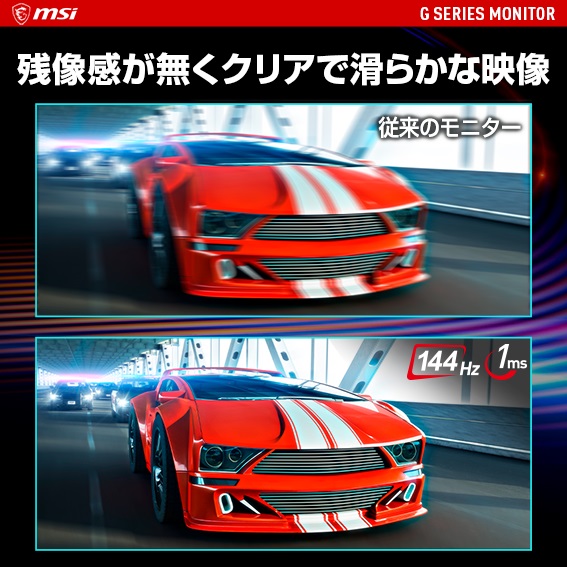 MSI�@�G���G�X�A�C  �Q�[�~���O���j�^�[ Optix G272 [27�^ /���C�h /�t��HD(1920&times;1080)]�@�r�b�N�J����