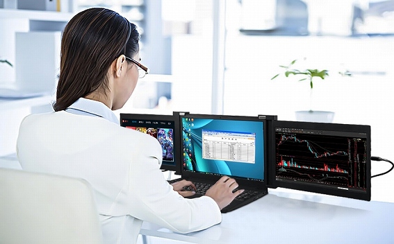 �A�y�b�N�X  AXD101M PC���j�^�[ Aqual �u���b�N [10.1�^ /���C�h /WUXGA(1920&times;1200�j]