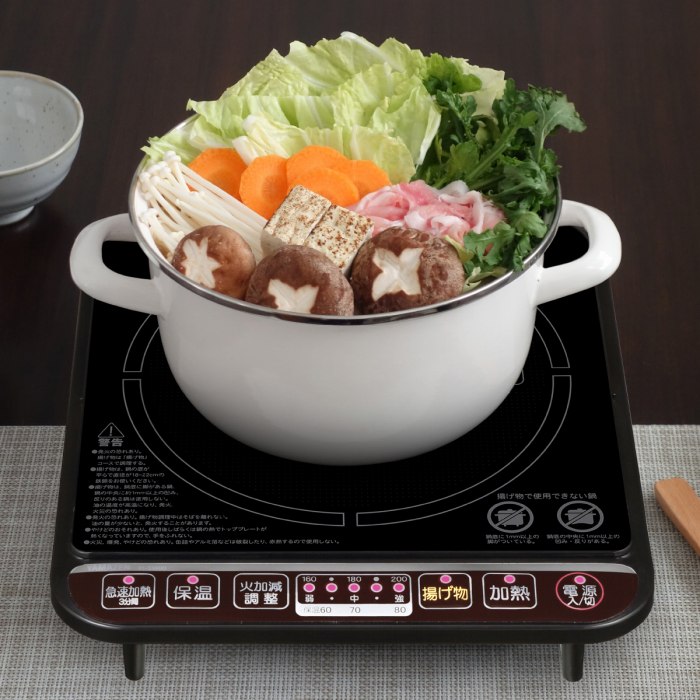 �T�i�K�̉Η͒������ł���IH�N�b�L���O�q�[�^�[