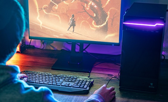 �}�E�X�R���s���[�^�@MouseComputer  ENTA-GR36TM16G16S-203X �Q�[�~���O�f�X�N�g�b�v�p�\�R�� Enta [���j�^�[���� /AMD Ryzen5 /HDD�F1TB /SSD�F512GB /�������F16GB]�@�r�b�N�J����