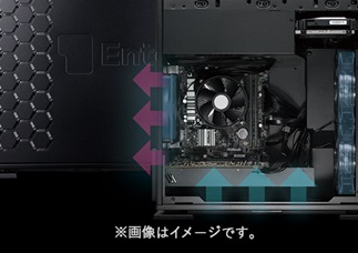 �}�E�X�R���s���[�^�@MouseComputer  ENTA-GR36TM16G16S-203X �Q�[�~���O�f�X�N�g�b�v�p�\�R�� Enta [���j�^�[���� /AMD Ryzen5 /HDD�F1TB /SSD�F512GB /�������F16GB]�@�r�b�N�J����