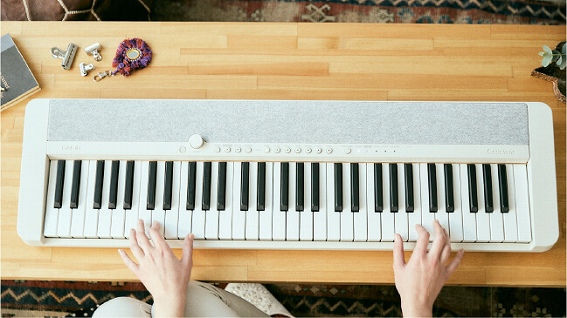 JVI@CASIO L[{[h Casiotone zCg CT-S1WE [61] \ 2021N423 rbNJ
