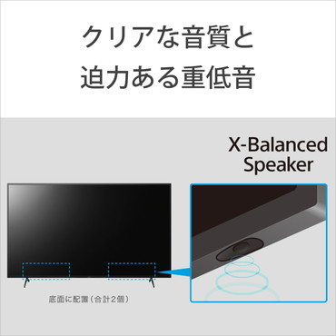 ソニー　SONY  液晶テレビ BRAVIA(ブラビア) 4K対応 /BS・CS 4Kチューナー内蔵 /YouTube対応 /Bluetooth対応] ビックカメラ