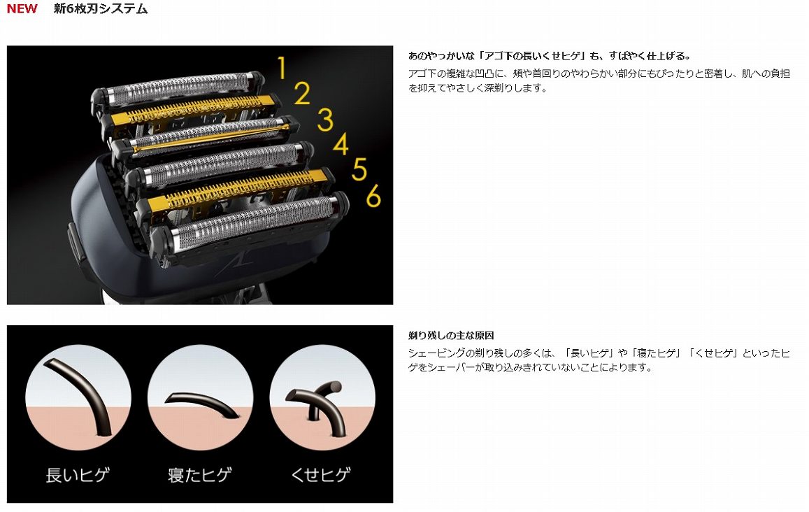 �p�i�\�j�b�N�@Panasonic  �����Y�V�F�[�o�[ �����_�b�V�� �N���t�g�u���b�N ES-CLS9N-K [6���n /AC100V-240V] �r�b�N�J����