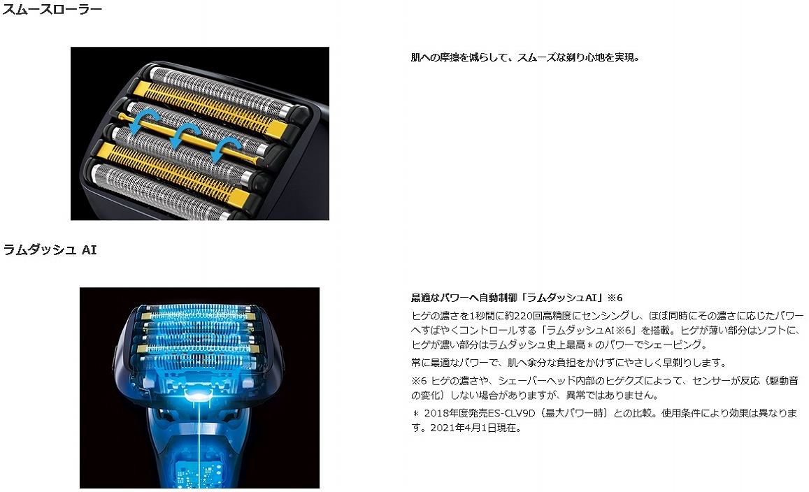 �p�i�\�j�b�N�@Panasonic  �����Y�V�F�[�o�[ �����_�b�V�� �N���t�g�u���b�N ES-CLS9N-K [6���n /AC100V-240V] �r�b�N�J����