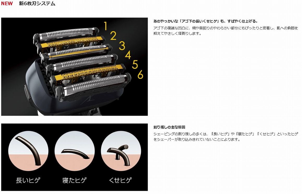 �p�i�\�j�b�N�@Panasonic  �����Y�V�F�[�o�[ �����_�b�V�� �N���t�g�u���b�N ES-CLS5A-K [6���n /AC100V-240V] �r�b�N�J����