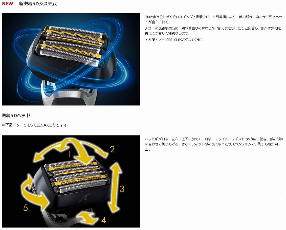 �p�i�\�j�b�N�@Panasonic  �����Y�V�F�[�o�[ �����_�b�V�� �N���t�g�u���b�N ES-CLS5A-K [6���n /AC100V-240V] �r�b�N�J����