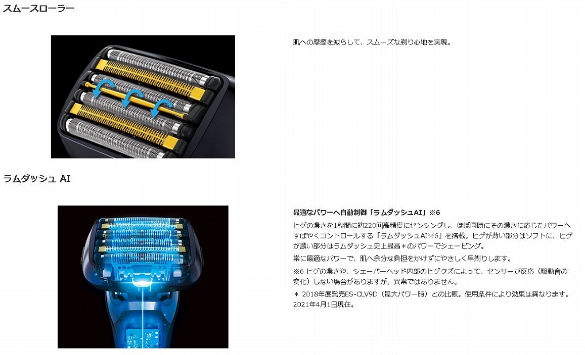 �p�i�\�j�b�N�@Panasonic  �����Y�V�F�[�o�[ �����_�b�V�� �N���t�g�u���b�N ES-CLS5A-K [6���n /AC100V-240V] �r�b�N�J����