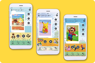 ��p�A�v���ɂ���D���ȃL�����N�^�[���Z�b�g���悤�B�uinstax for Nintendo Switch�v�Ȃ�A3��ނ̃L�����N�^�[�f�U�C����I���\�B