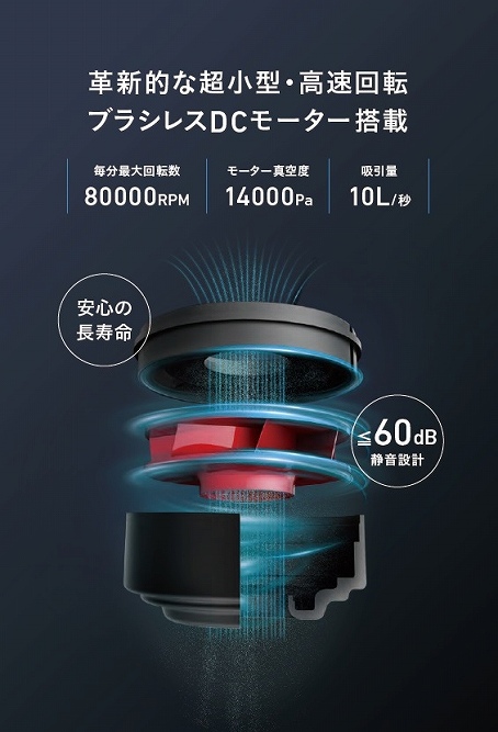 �|���@�E�N���[�i�[ �n���f�B�N���[�i�[ �r���[�e�B�e�b�N�@Beautitec  �[�d���n���f�B�N���[�i�[�@Magic Clean mini JY33 [���p�b�N���X�� /�R�[�h���X] �r�b�N�J����