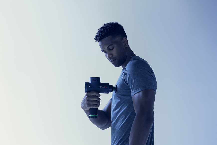 �r���[�e�B�[�E���N�Ɠd �}�b�T�[�W�@ �}�b�T�[�W�� �n���f�B�}�b�T�[�W���[ HYPERICE�@�n�C�p�[�A�C�X  �Z���t�P�A�E�U���@�� HYPERVOLT�{ PLUS �n�C�p�[�{���g �v���X�yBluetooth�z